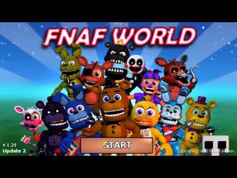 Fnaf world how to get to halloween areas